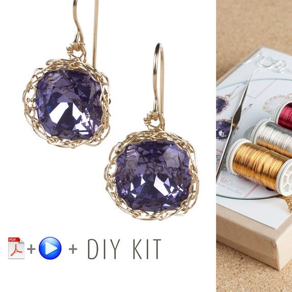DIY Jewellery Kit
 Earring Kit Jewelry Making Kit Earring Pattern DIY