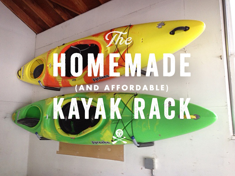 DIY Kayak Wall Rack
 Homemade & Affordable Kayak Rack