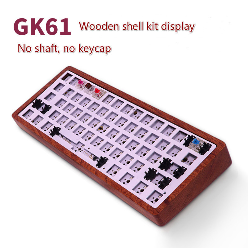 DIY Keyboard Kit
 GK61 Mechanical Keyboard DIY Kit Hot Swap Independent