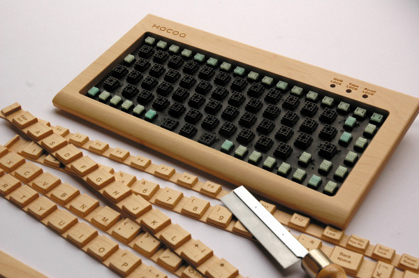 DIY Keyboard Kit
 overspec Keyboard Thu starboard DIY kit made of wood