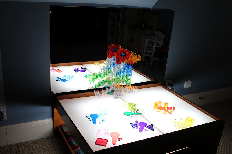 DIY Kids Activity Table
 Play At Home Mom LLC DIY Light Table