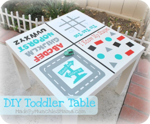 DIY Kids Activity Table
 20 Cool DIY Play Tables For A Kids Room