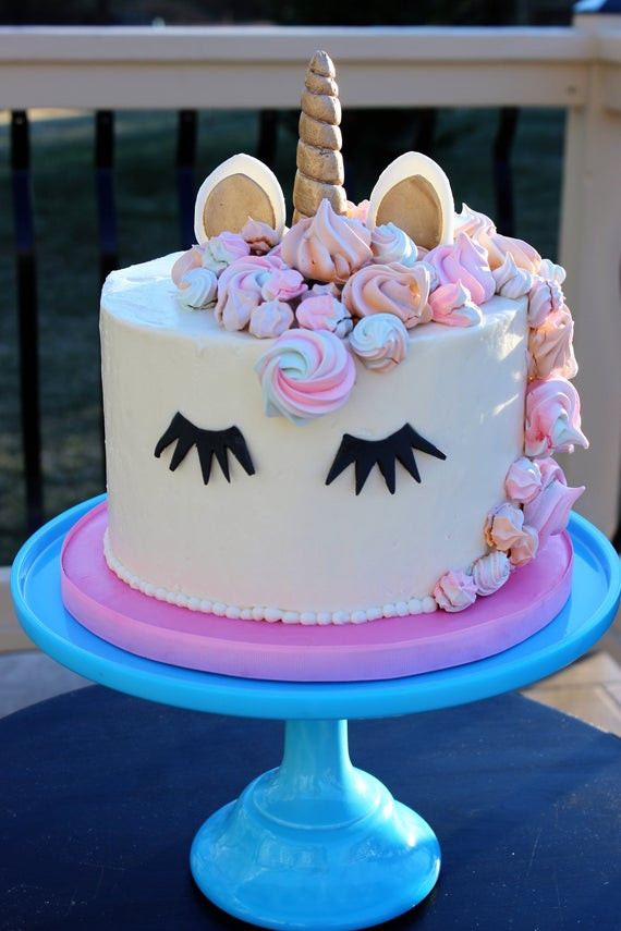 DIY Kids Birthday Cake
 Unicorn Cake Topper Birthday Cake Unicorn Cake DIY Birthday