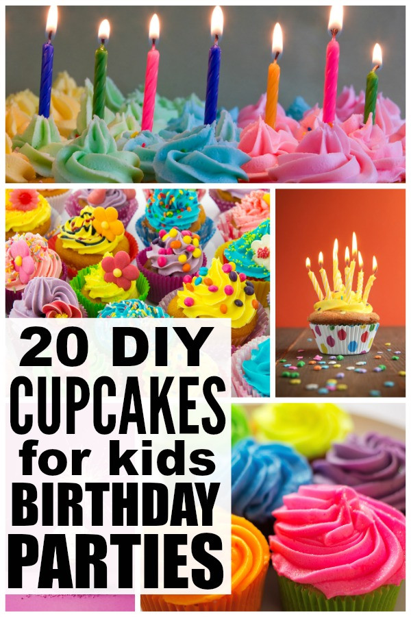 DIY Kids Birthday Cake
 20 DIY cupcakes for kids birthday parties