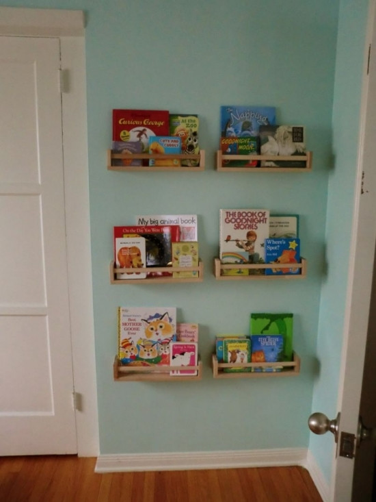 DIY Kids Bookcase
 50 Creative DIY Bookshelf Ideas