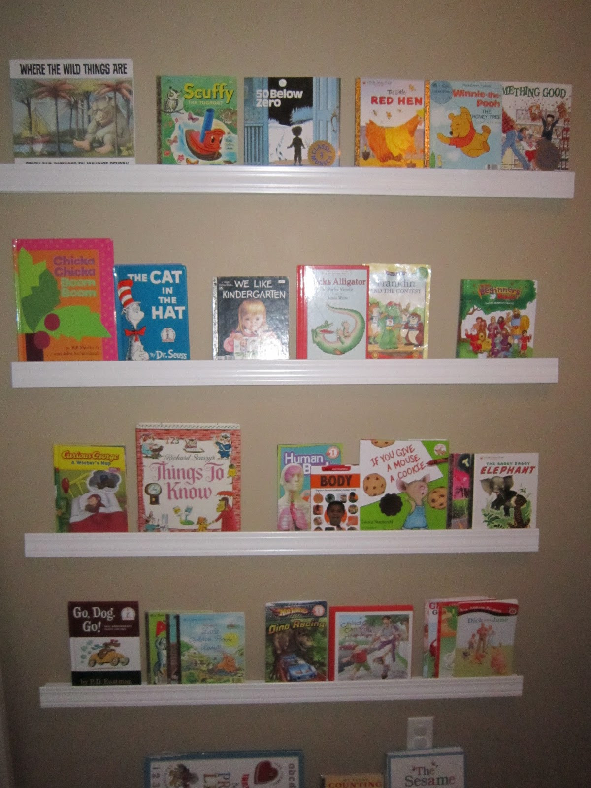 DIY Kids Bookcase
 Tutorials Crafts Projects Kids Children Handmade Tutorial