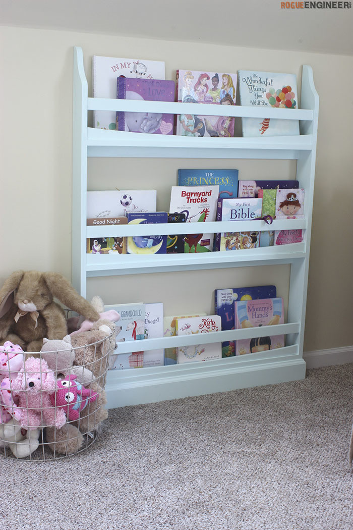 DIY Kids Bookcase
 DIY Childrens Bookshelf Plans Rogue Engineer1 Kreg