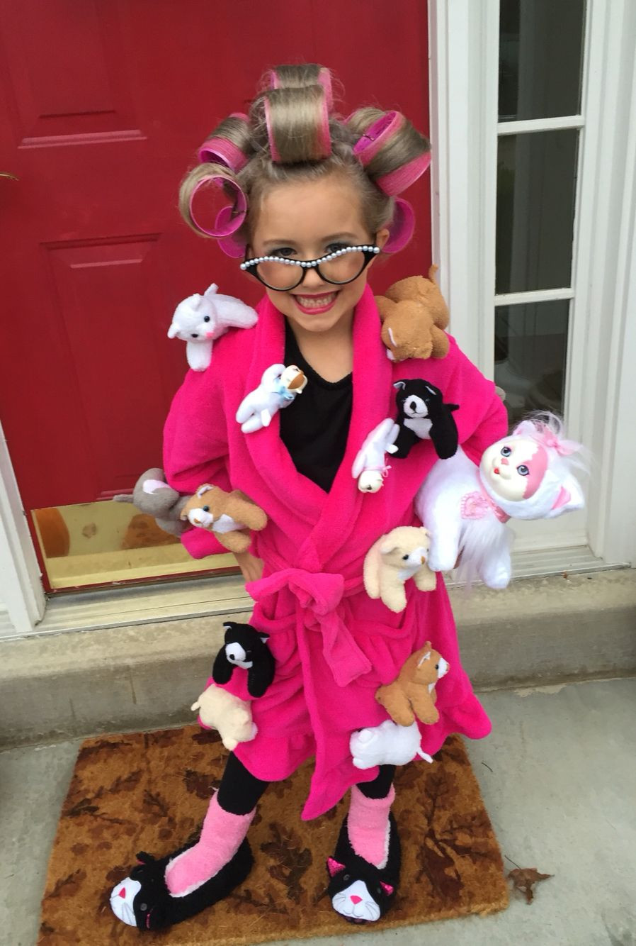DIY Kids Cat Costumes
 Crazy Cat Lady Halloween Costume DIY