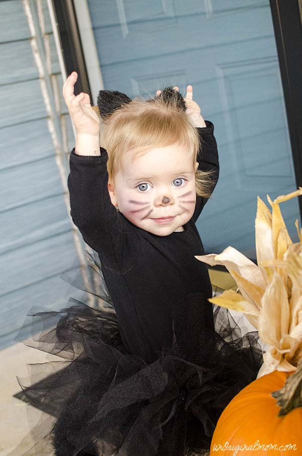 DIY Kids Cat Costumes
 Little Black Cat Costume unOriginal Mom