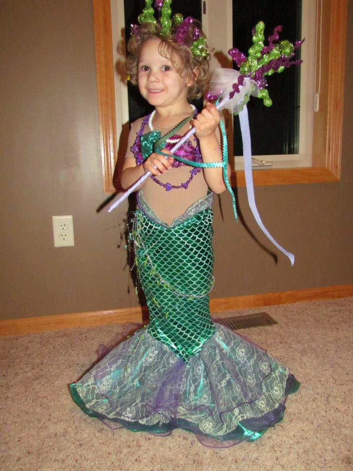 DIY Kids Mermaid Costume
 Children s Mermaid Costumes Made to Order CUSTOM