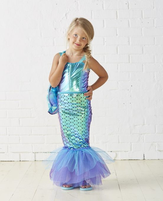 DIY Kids Mermaid Costume
 Kids Mermaid Costume