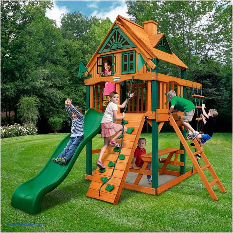 DIY Kids Playground
 DIY Swing Sets And Slides For Amazing Playgrounds
