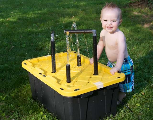 DIY Kids Water Table
 20 Cool DIY Play Tables For A Kids Room