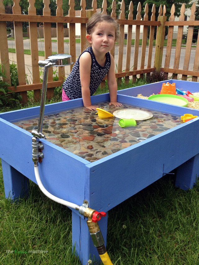 DIY Kids Water Table
 DIY Sand & Water Table The Haas Machine
