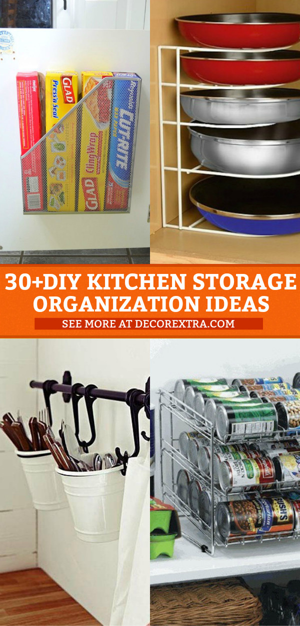DIY Kitchen Organizing Ideas
 30 Genius DIY Kitchen Storage and Organization Ideas