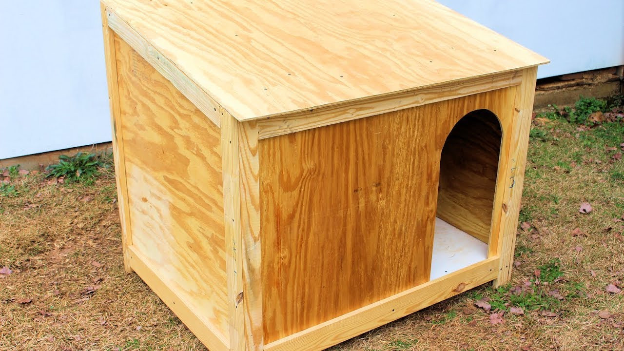 DIY Large Dog House
 Simple Dog House Build DIY