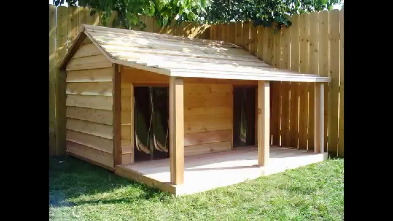 DIY Large Dog House
 Modern Creative dog house design plans fort for dogs