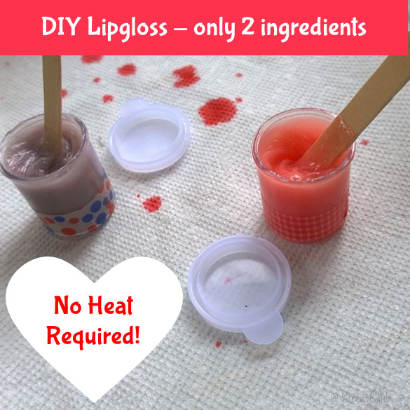 DIY Lip Gloss For Kids
 DIY Lipgloss only 2 ingre nts Tea party