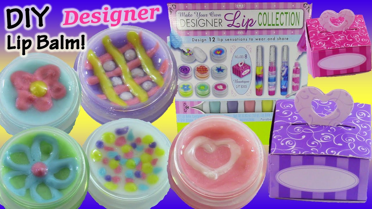 DIY Lip Gloss For Kids
 DIY Designer Lip Gloss Mix Make & Design Your Own Glitter