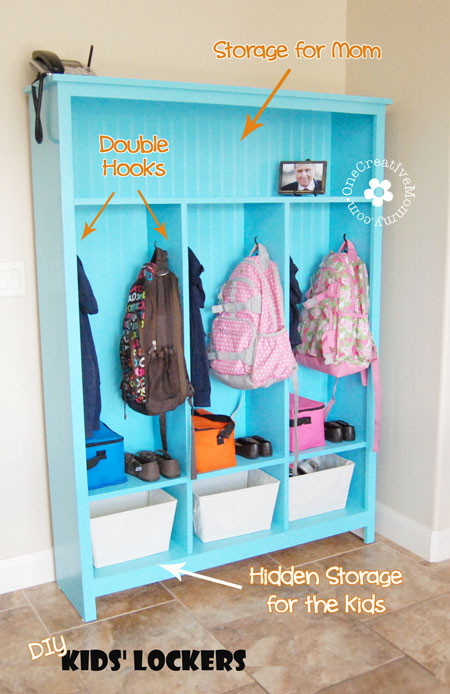 DIY Locker Organizers
 25 Creative Organization Solutions – Do Small Things with