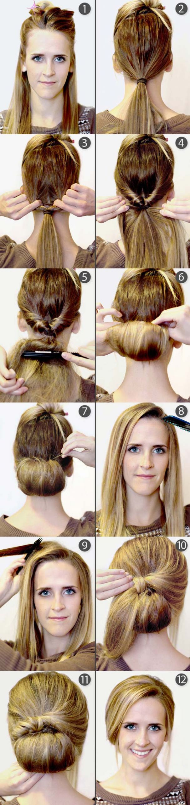 DIY Long Hairstyles
 9 Pretty DIY Hairstyles With Step by Step Tutorials