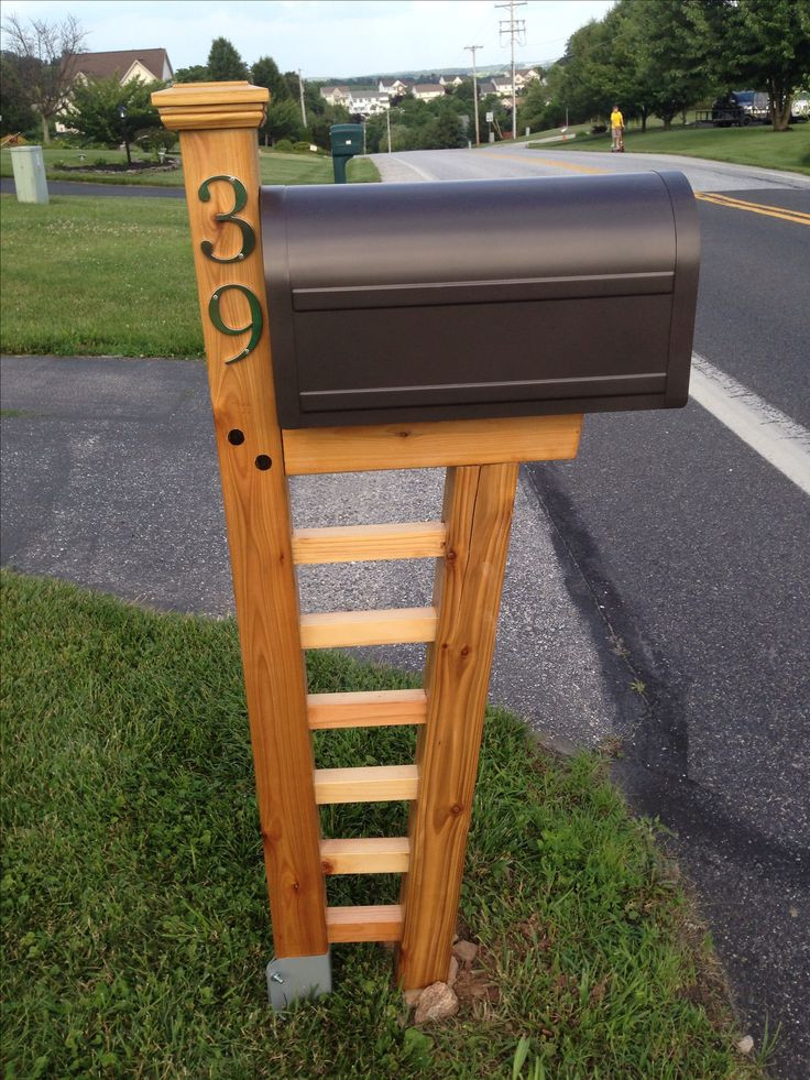DIY Mailbox Plans
 Cedar Mailbox Post Plans WoodWorking Projects & Plans