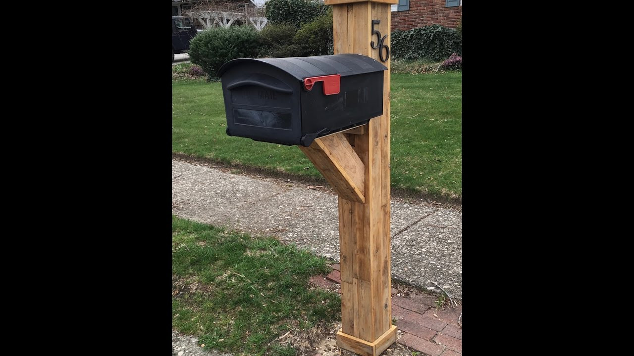 DIY Mailbox Plans
 DIY Mailbox Post