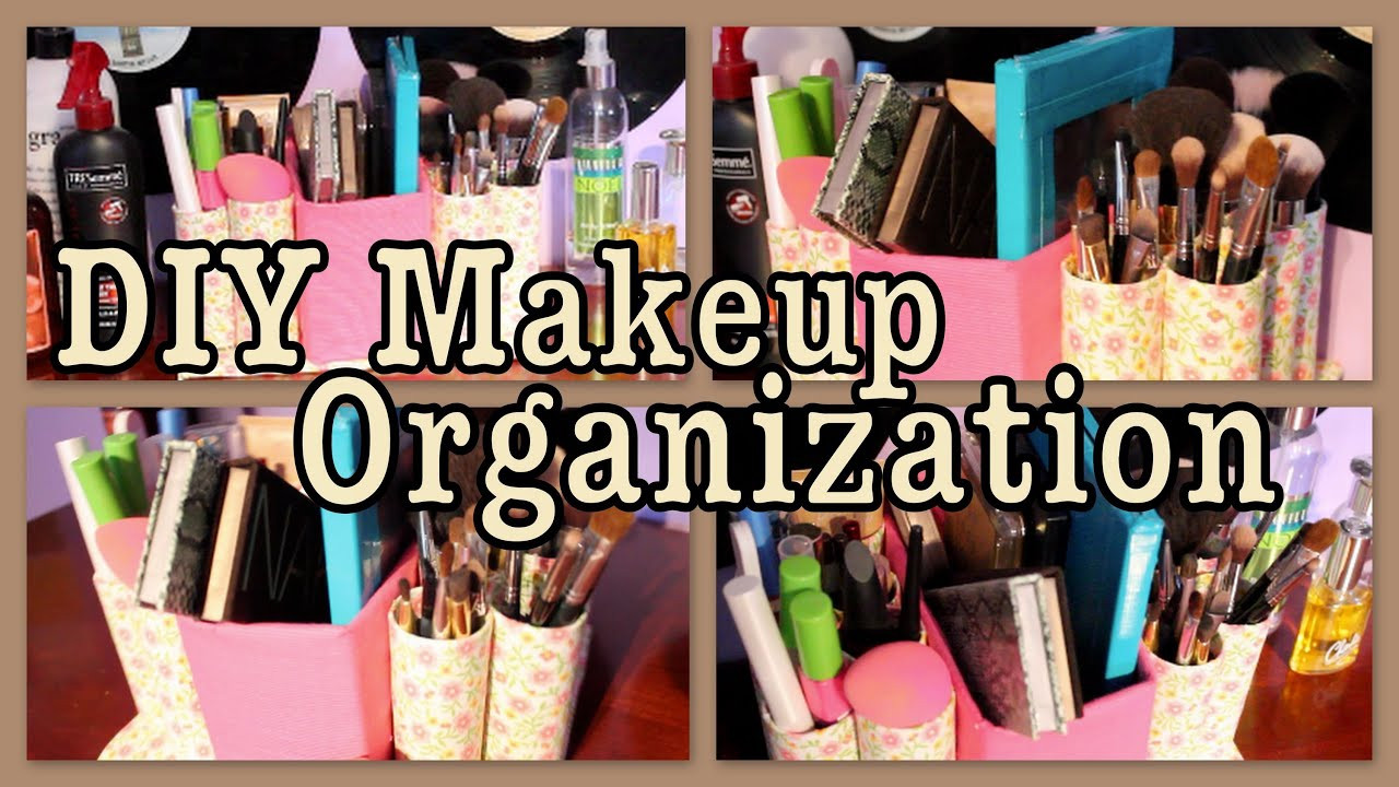 DIY Makeup Organization Ideas
 DIY Makeup Organization Caddy