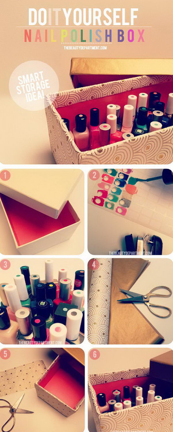 DIY Makeup Organization Ideas
 25 DIY Makeup Storage Ideas and Tutorials Hative