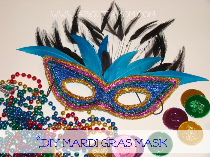 DIY Mardi Gras Masks
 Sew Crafty Angel Wake Up Wednesday "Linky" Party 53