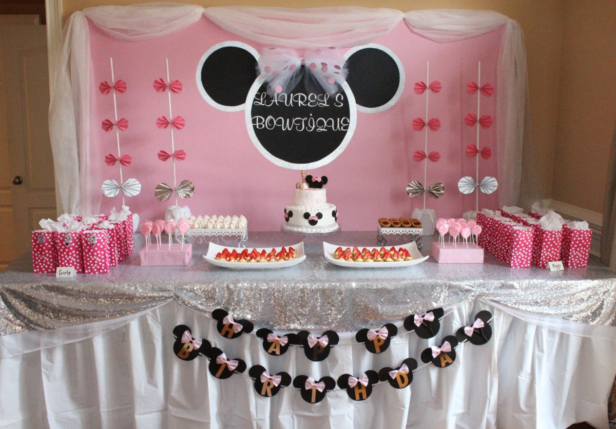 DIY Minnie Mouse Party Decorations
 DIY Minnie Mouse Birthday Party DIY Bucket List