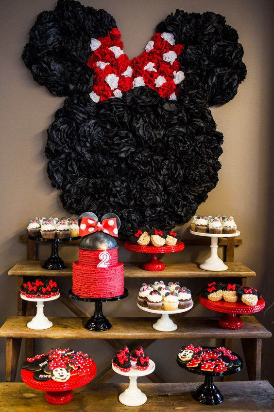 DIY Minnie Mouse Party Decorations
 29 Minnie Mouse Party Ideas Pretty My Party
