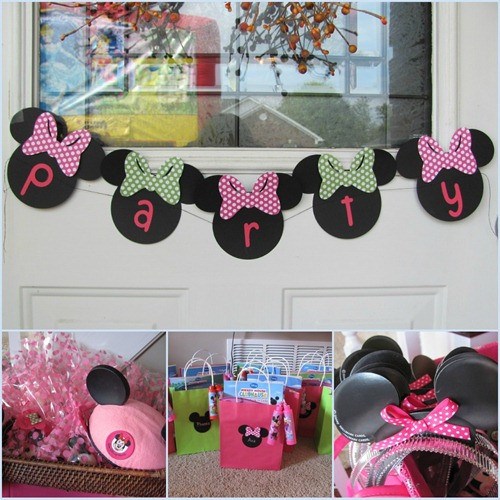 DIY Minnie Mouse Party Decorations
 D I Y Louisville Minnie Mouse Party