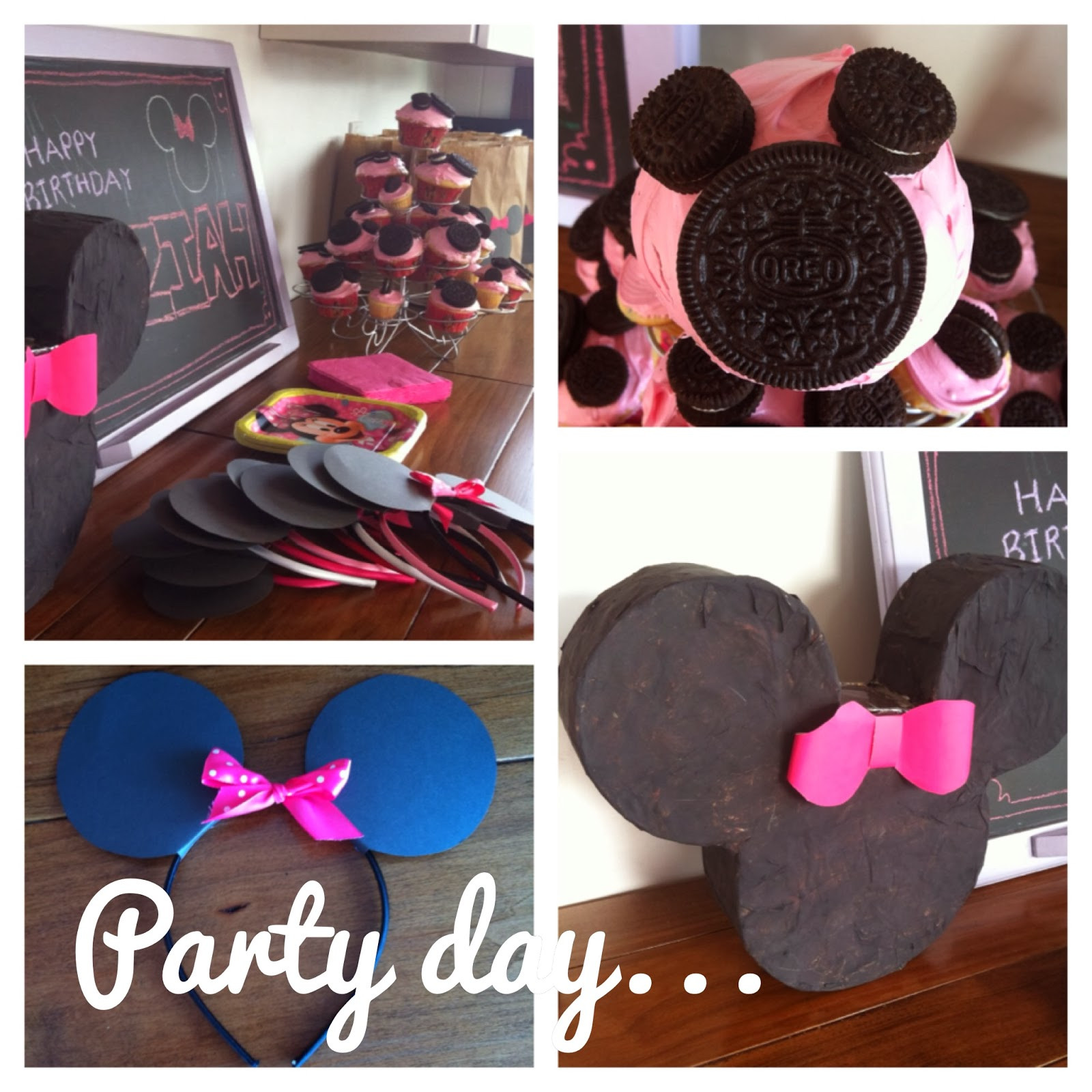 DIY Minnie Mouse Party Decorations
 Little Toewsies Minnie Mouse Party & DIY Pinata