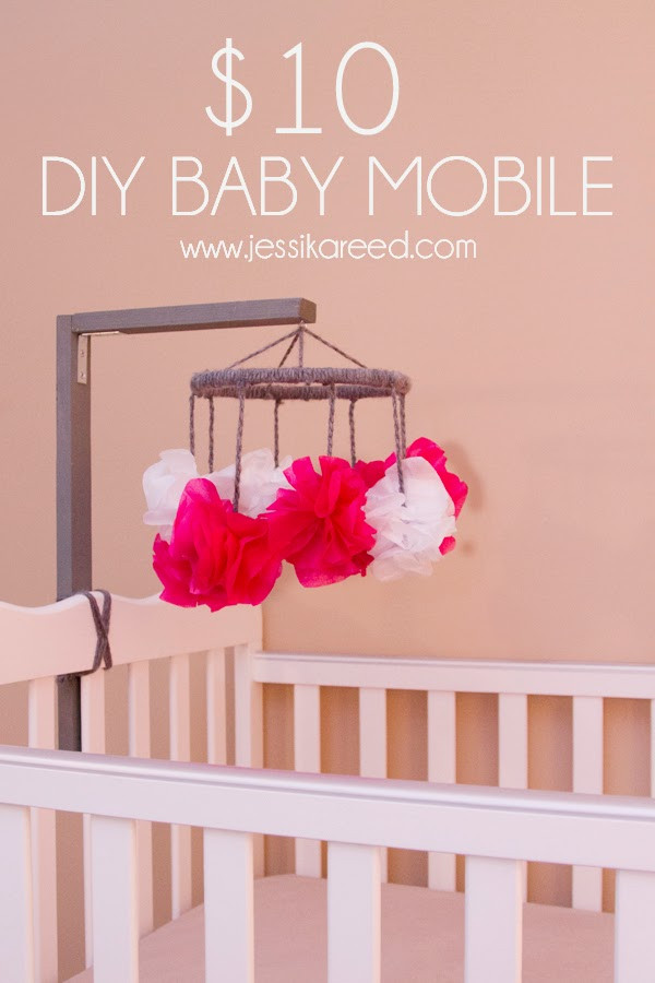 DIY Mobile For Baby
 $10 DIY Baby Mobile JESSIKA REED