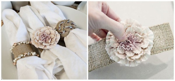 DIY Napkin Rings For Wedding
 30 Easy Wedding Projects for DIY Brides Personal
