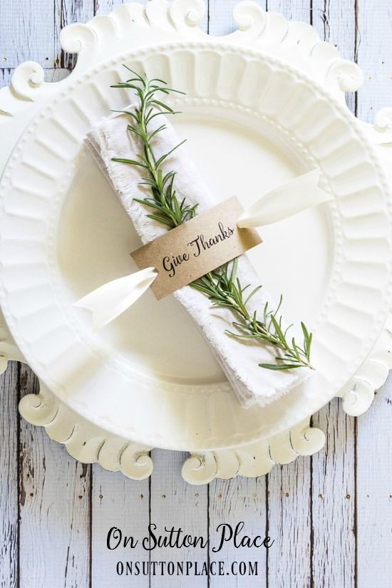 DIY Napkin Rings For Wedding
 Thanksgiving Napkin Rings