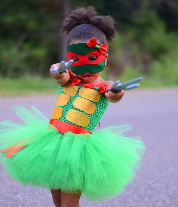 DIY Ninja Turtle Costume With Tutu
 Raphael Red Teenage Mutant Ninja Turtle by LittleLocaTutus