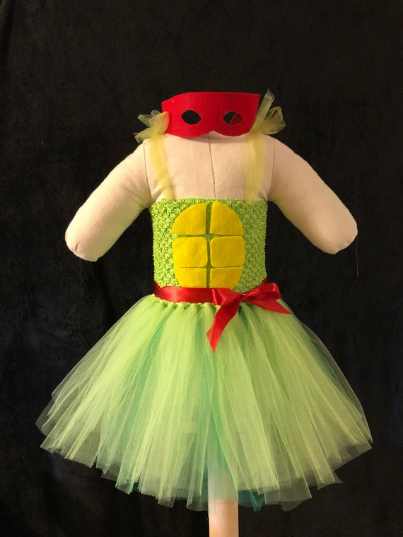 DIY Ninja Turtle Costume With Tutu
 Ninja Turtle Inspired Tutu Costume Any Color Available