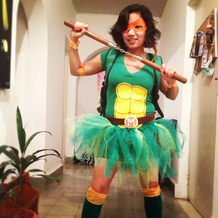 DIY Ninja Turtle Costume With Tutu
 17 Best images about Halloween Costume Ideas on Pinterest