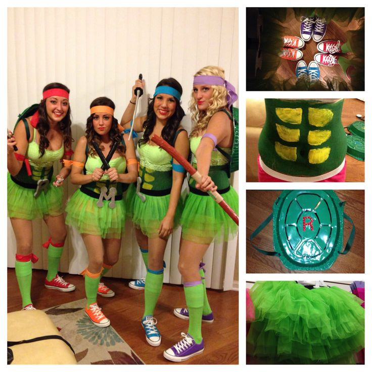 DIY Ninja Turtle Costume With Tutu
 232 best Running costumes images on Pinterest