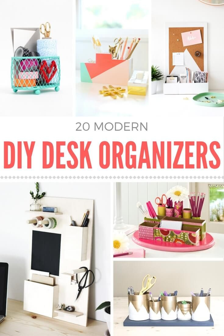 DIY Office Organizers
 Make a DIY Desk Organizer on a Bud