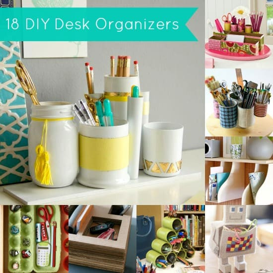 DIY Office Organizers
 DIY Desk Organizer 18 Project Ideas diycandy