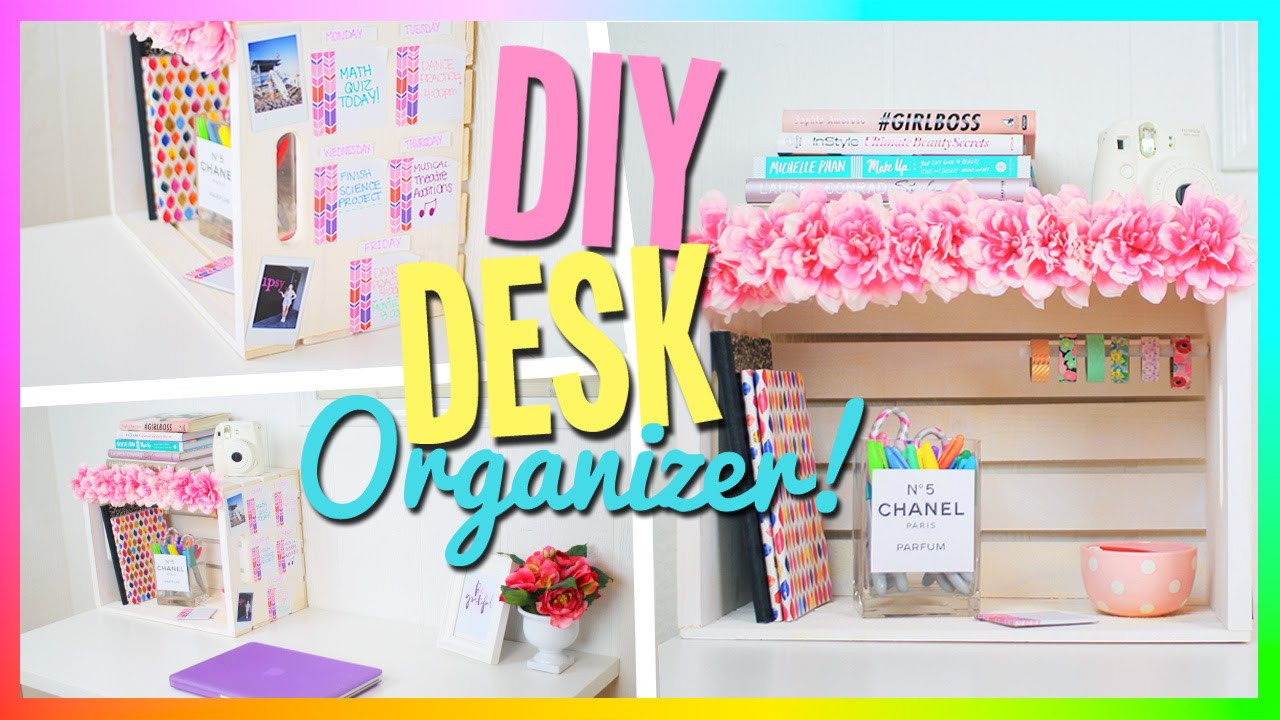 DIY Office Organizers
 DIY Desk Organizer Cute & Easy