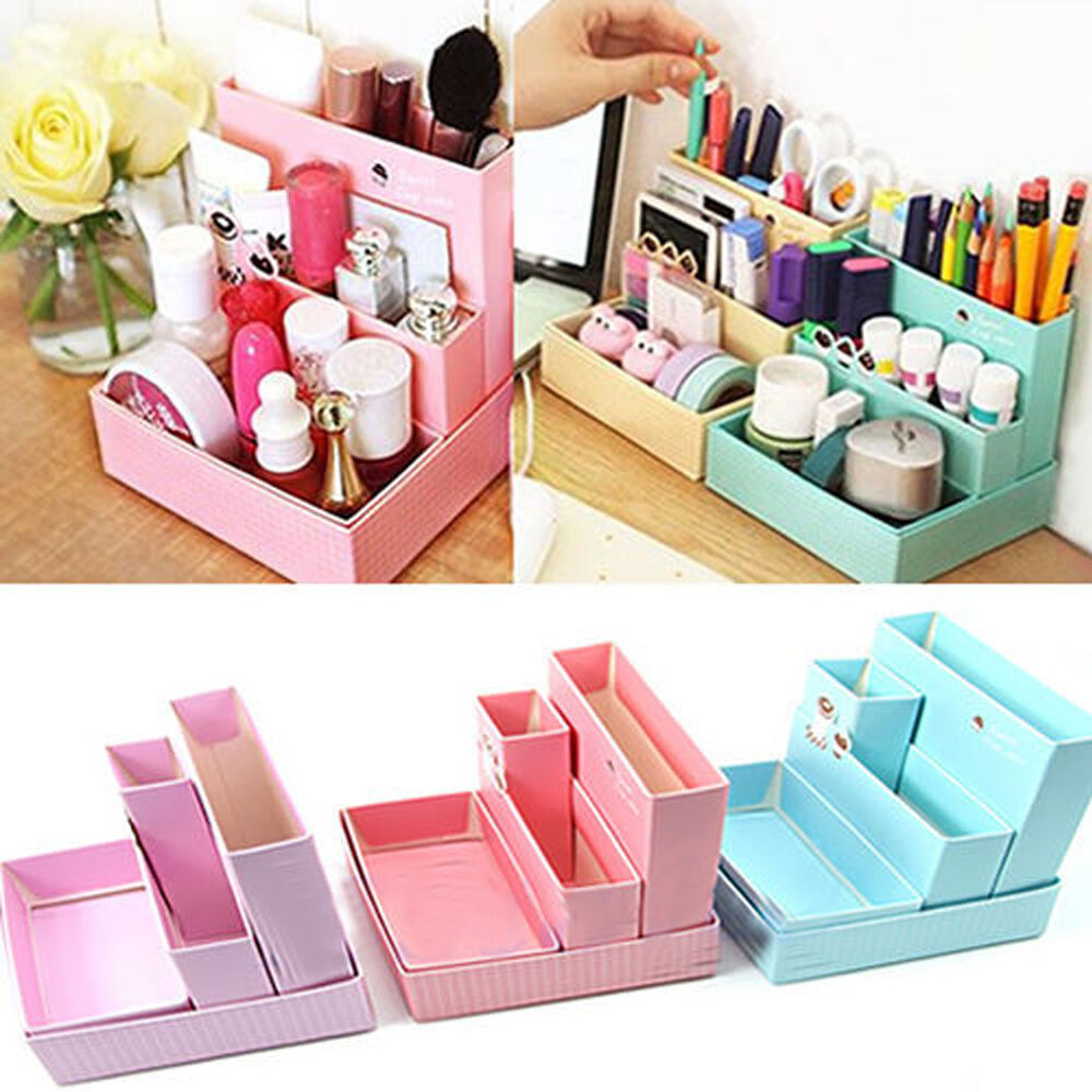 DIY Office Organizers
 Home DIY Makeup Organizer fice Paper Board Storage Box