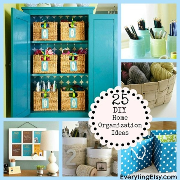 DIY Organizing Projects
 10 DIY Ideas to Organize Your Desk