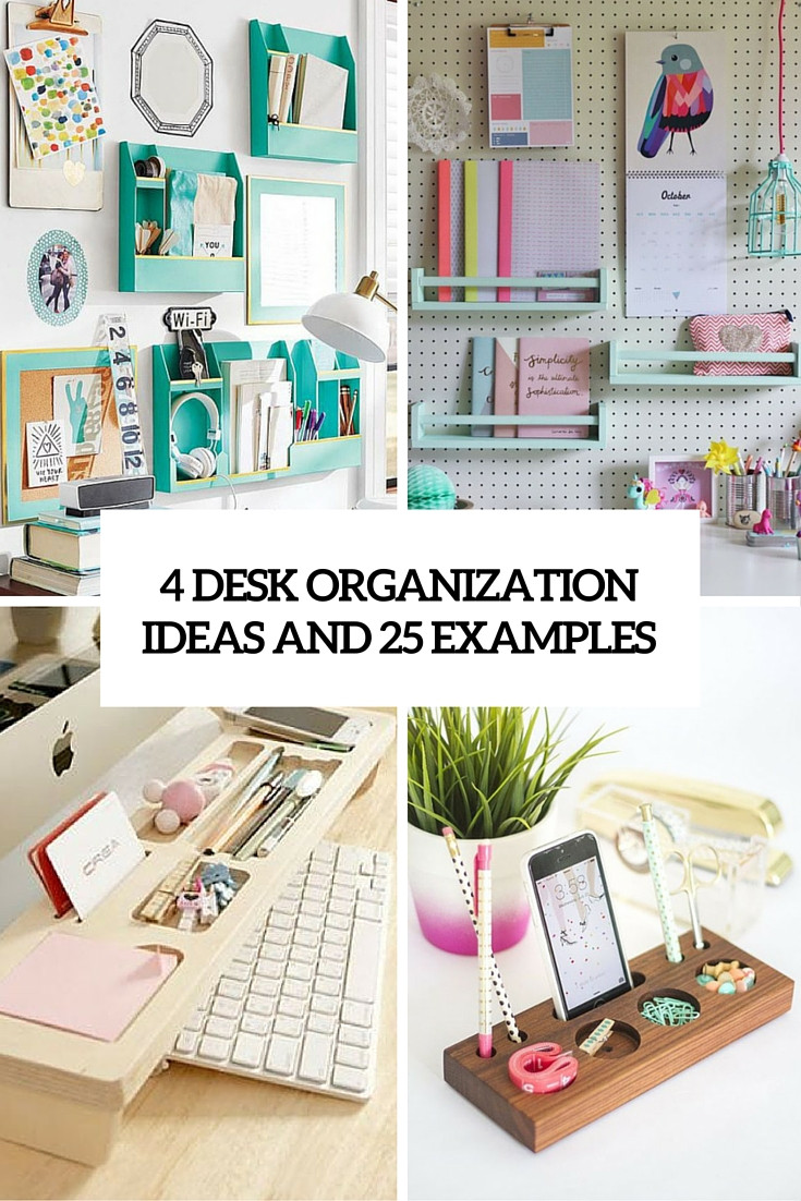 DIY Organizing Tips
 diy desk organizers Archives Shelterness