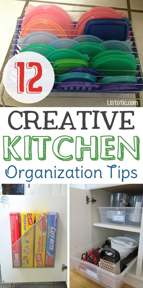 DIY Organizing Tips
 12 Easy Kitchen Organization Ideas For Small Spaces DIY