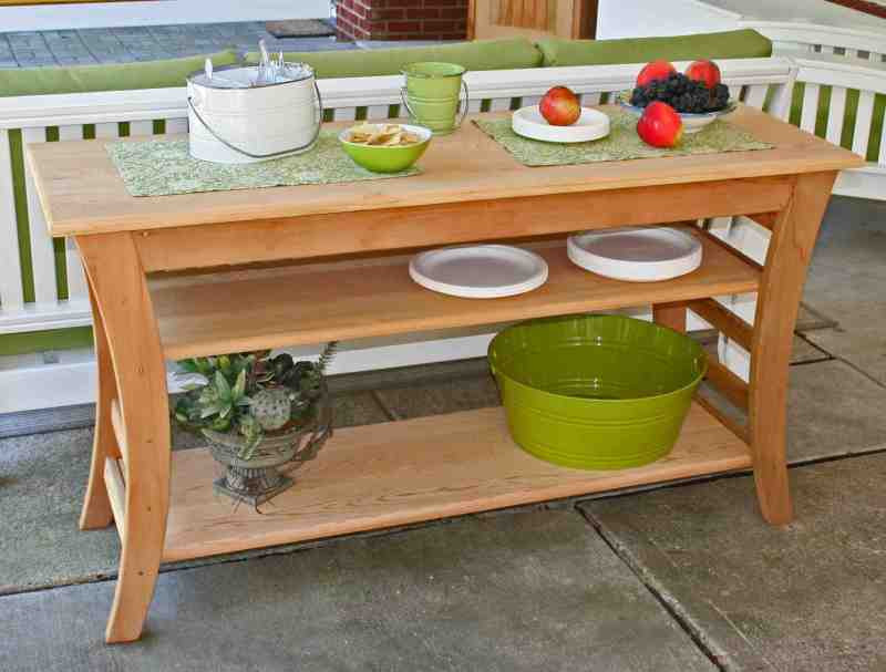 DIY Outdoor Buffet Table
 PDF Build Outdoor Buffet Table Plans DIY Free child toy box woodworking plans jarod711