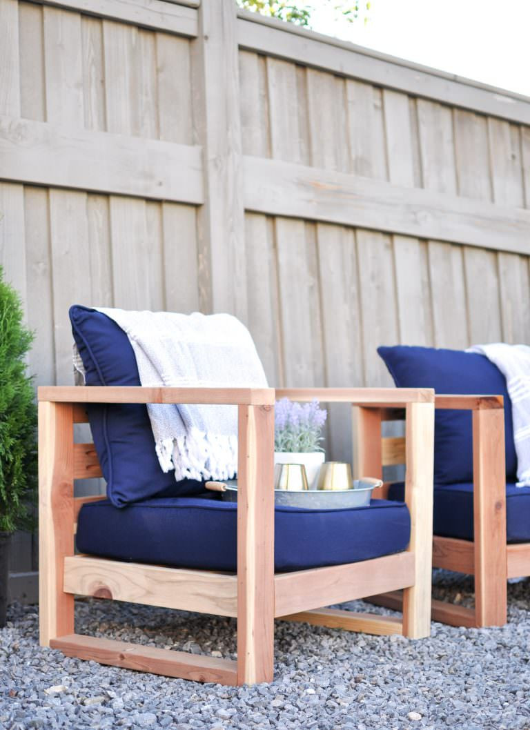 DIY Outdoor Chair
 Easy DIY Outdoor Garden & Patio Furniture